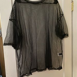 SHEIN See-through Shirt